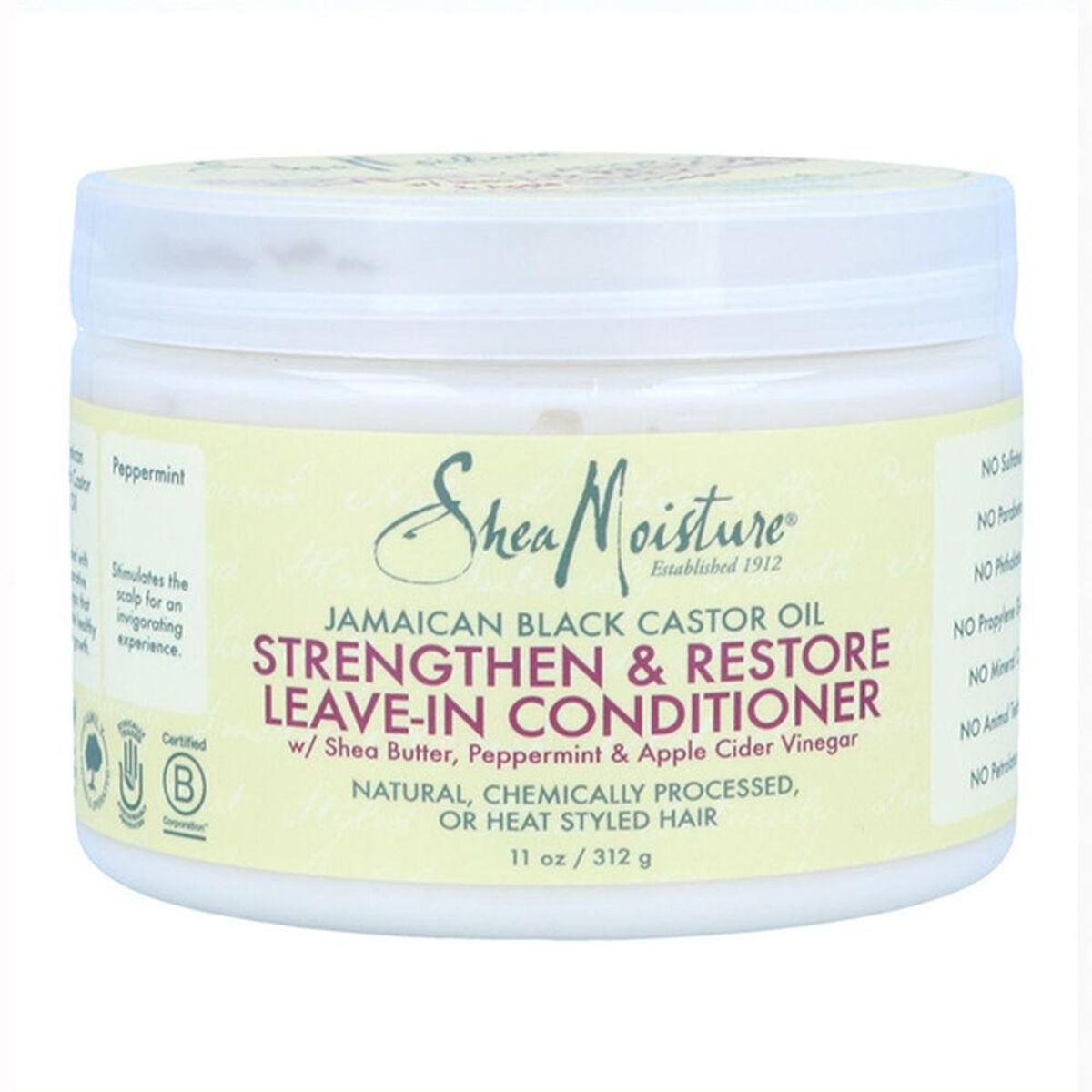 Hårbalsam Shea Moisture Jamaican Black Castor Oil Leave-In (312 g)