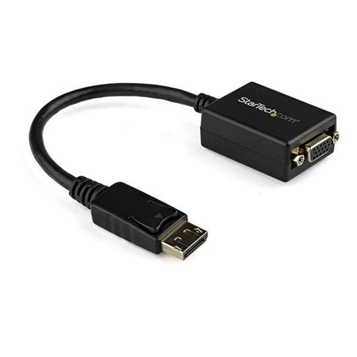 DisplayPort til VGA-adapter Startech DP2VGA2 Sort