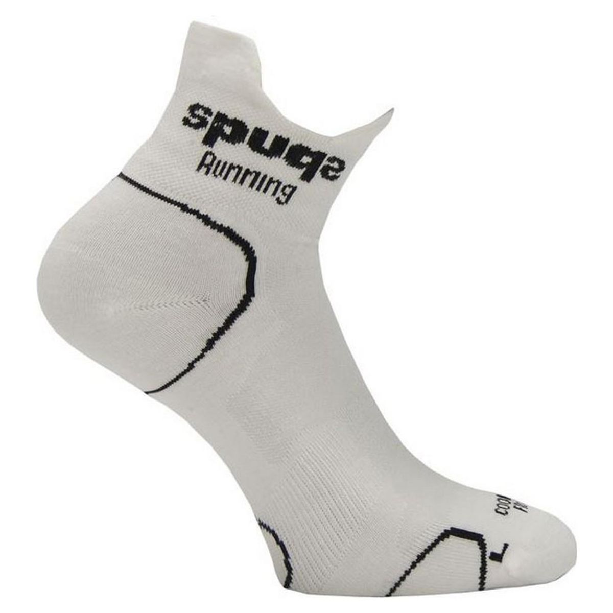 Sportsstrømper Spuqs Coolmax Speed Hvid 43-45