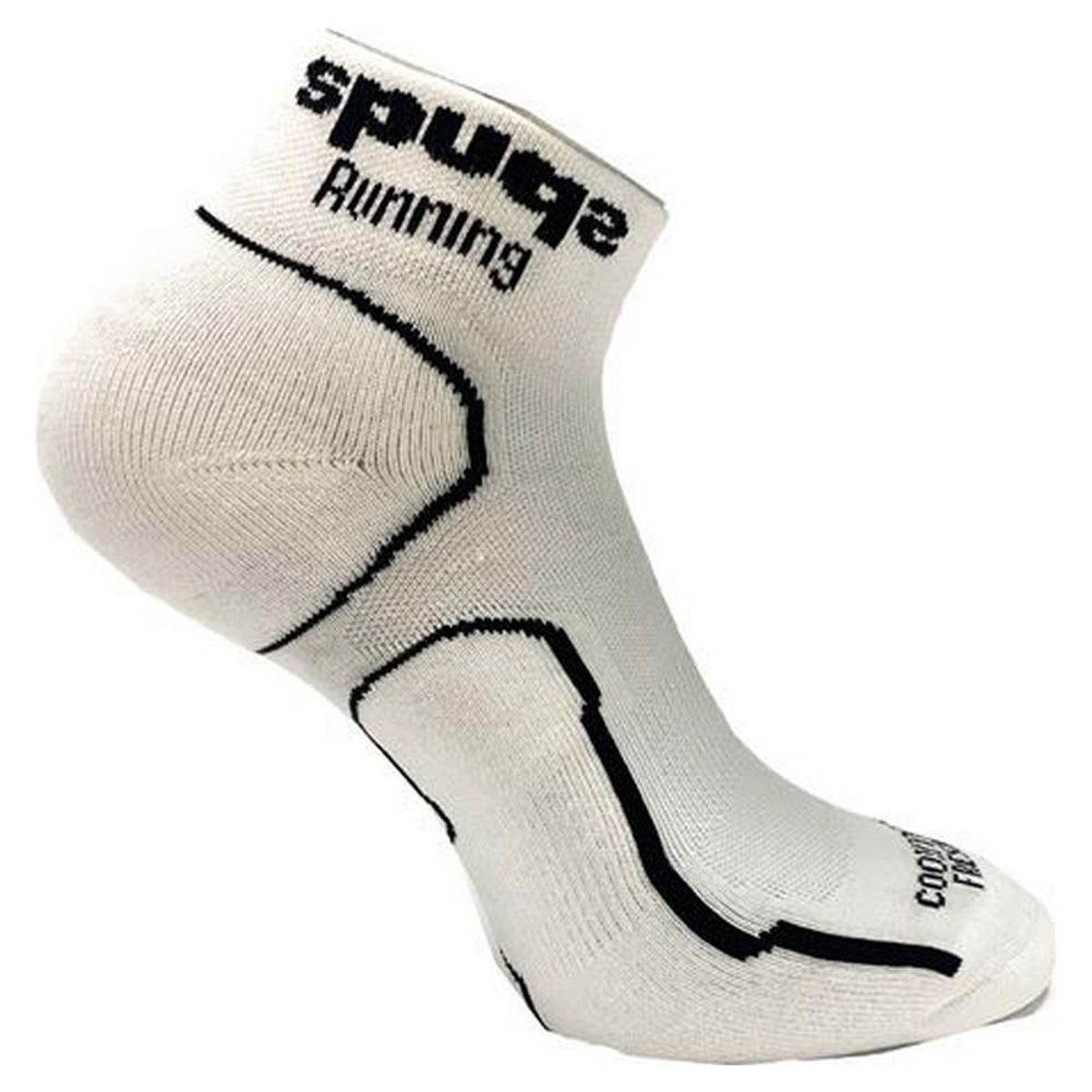 Sportsstrømper Spuqs Coolmax Cushion Hvid 43-45