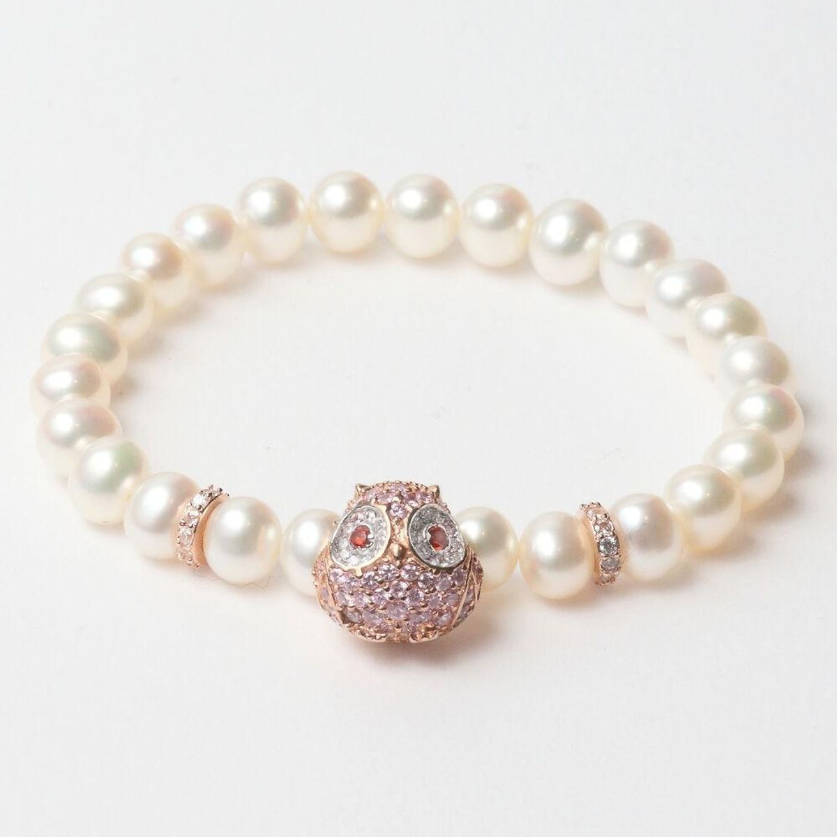 Armbånd til kvinder Lancaster JLA-BR-OWL-2-WH 16 mm