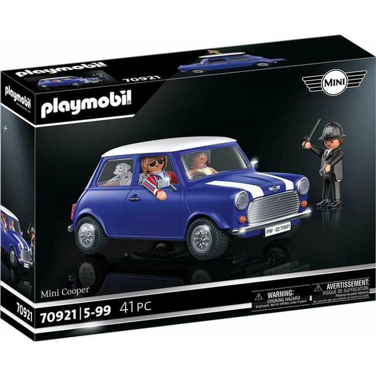 Playset Playmobil Mini Cooper 70921 (41 stk)