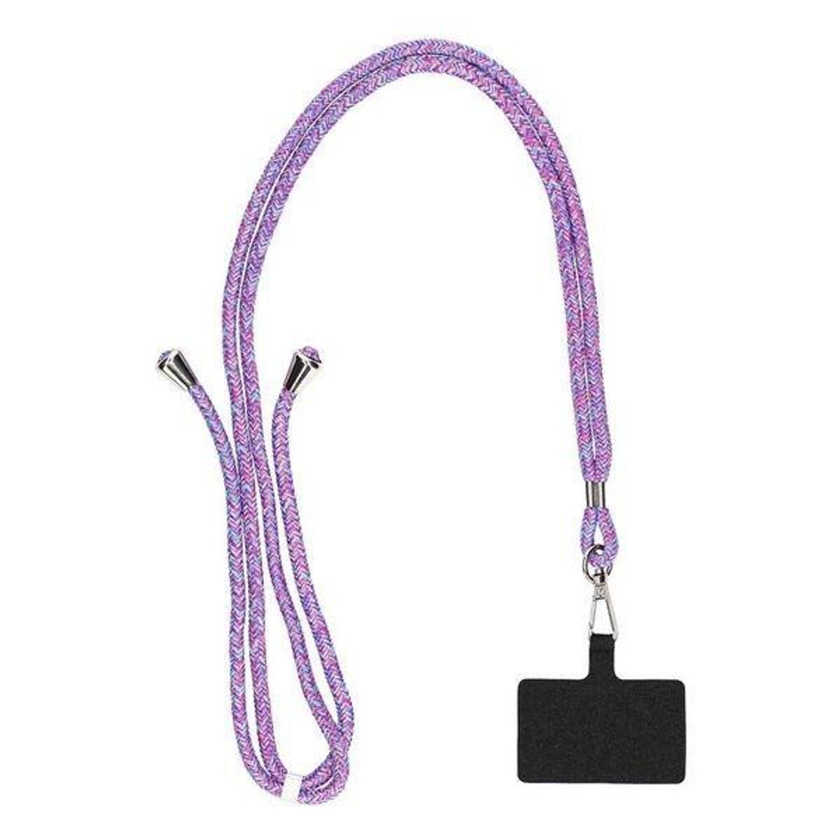 Mobile Phone Hanging Cord KSIX 160 cm Polyester Pink