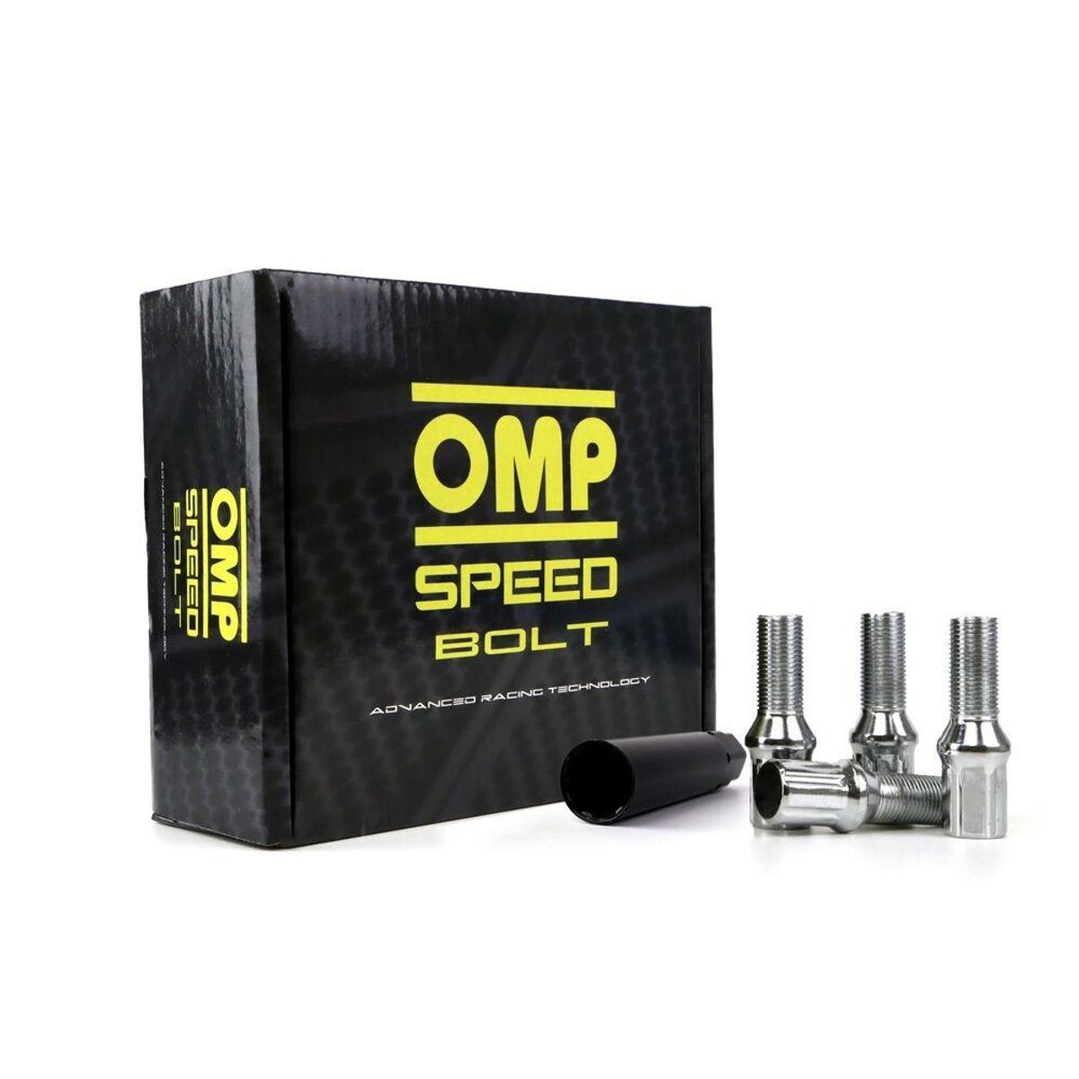 Set Møtrikker OMP 27 mm Sølv 20 uds M12 x 1,25