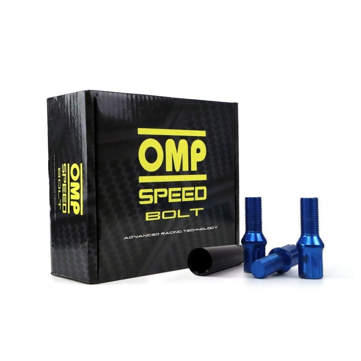 Set Møtrikker OMP 27 mm Blå 20 uds M12 x 1,50