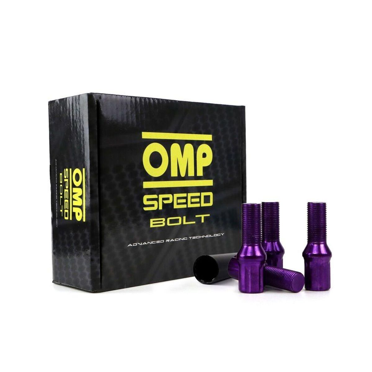 Set Møtrikker OMP 27 mm Violet 20 uds M12 x 1,25