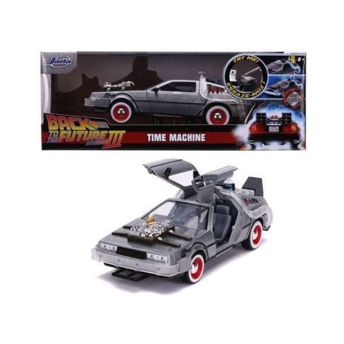 Bil DeLorean Back to the Future III Simba 253255027 1:24