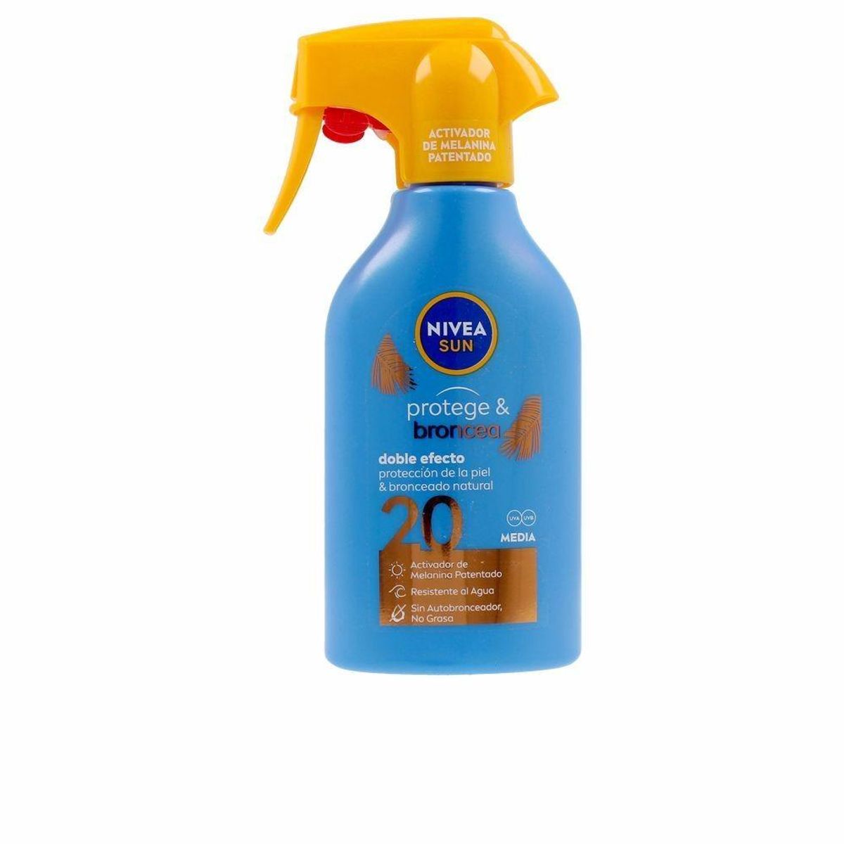 Krop solcreme spray Nivea Sun Protect & Moisture SPF20 (270 ml)