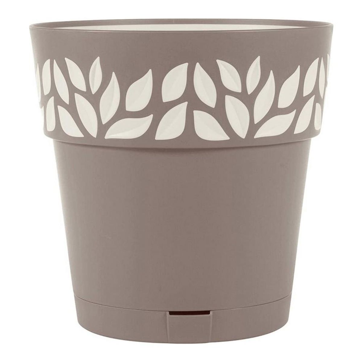 Selvvandende pot Stefanplast 3920111 Brun Beige Plastik 19 x 19 x 19 cm