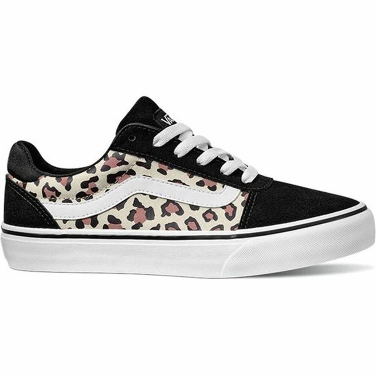 Sportssneakers til damer Vans Ward Deluxe Sort 36