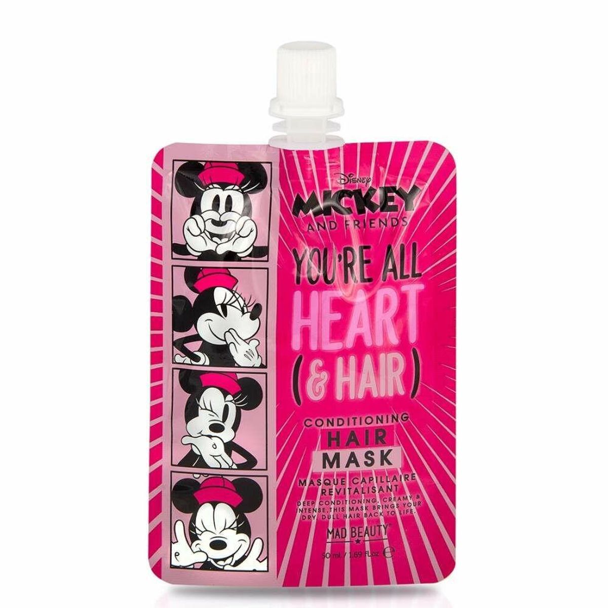 Hårmaske Mad Beauty Disney M&F Minnie Revitaliserende (50 ml)