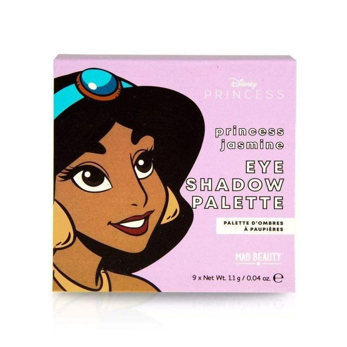 Øjenskygge Palet Mad Beauty Disney Princess Jasmine Mini (9 x 1,1 g)