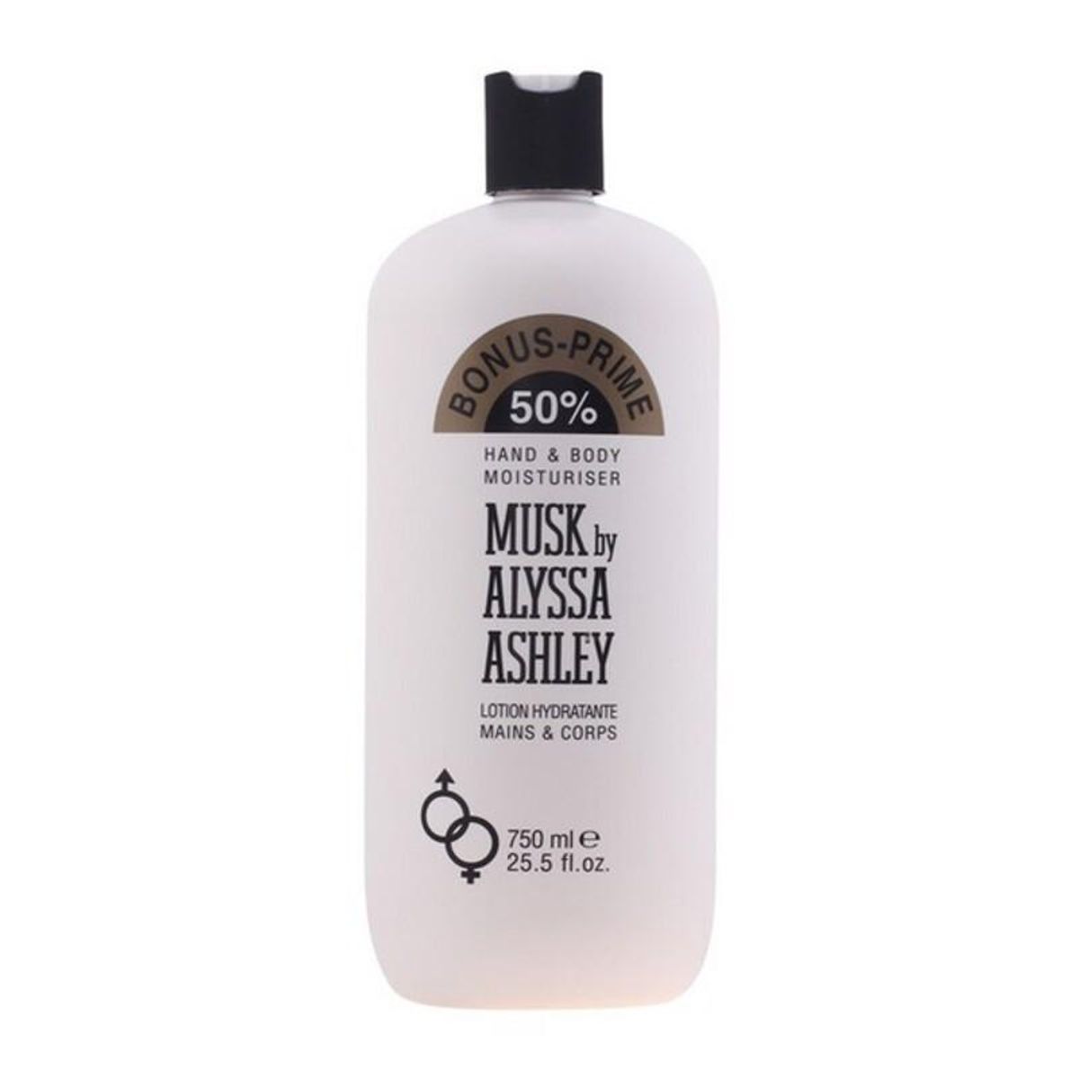 Hydrerende Body Lotion Musk Alyssa Ashley Musk (750 ml)