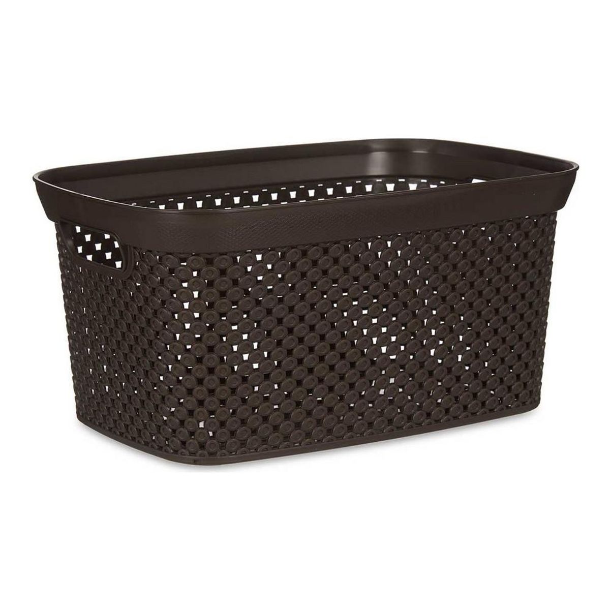 Kurv Brun Plastik 10 L 24 x 17 x 35 cm