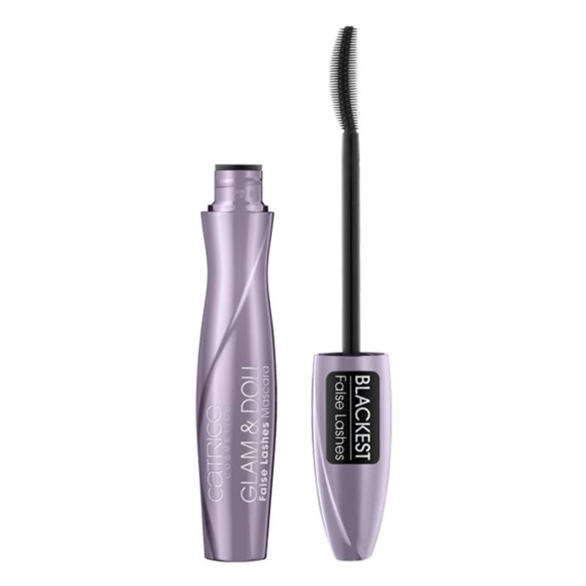 Mascara til Øjenvipper GLAM&DOLL false lashes Catrice (9,5 ml) Sort