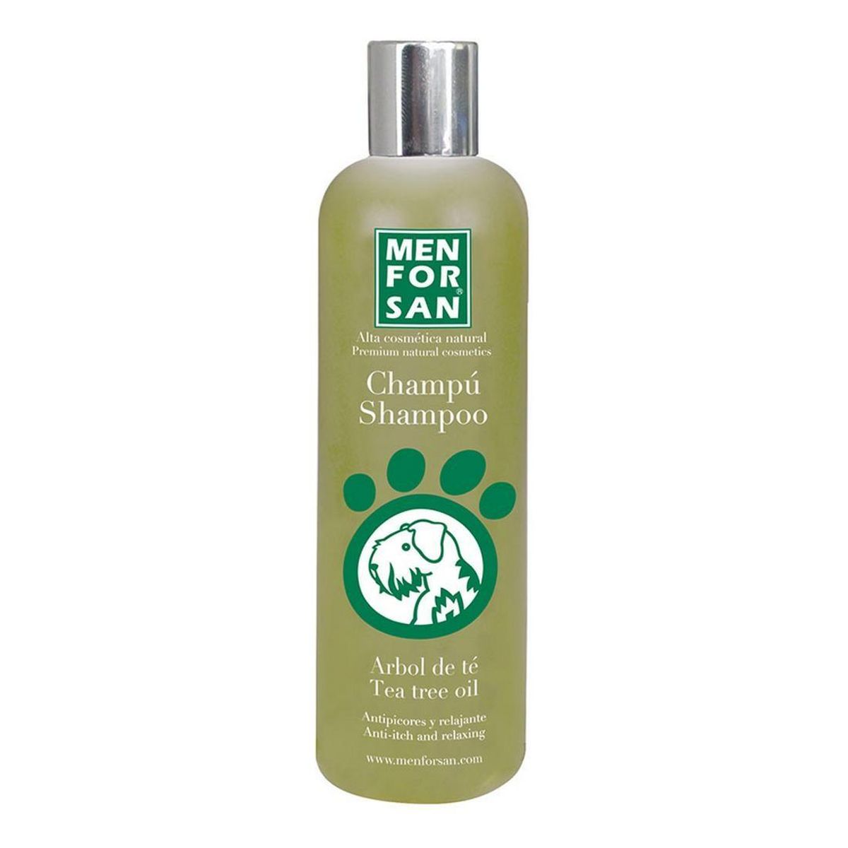 Shampoo til kæledyr Menforsan Tea tree 300 ml Karamel