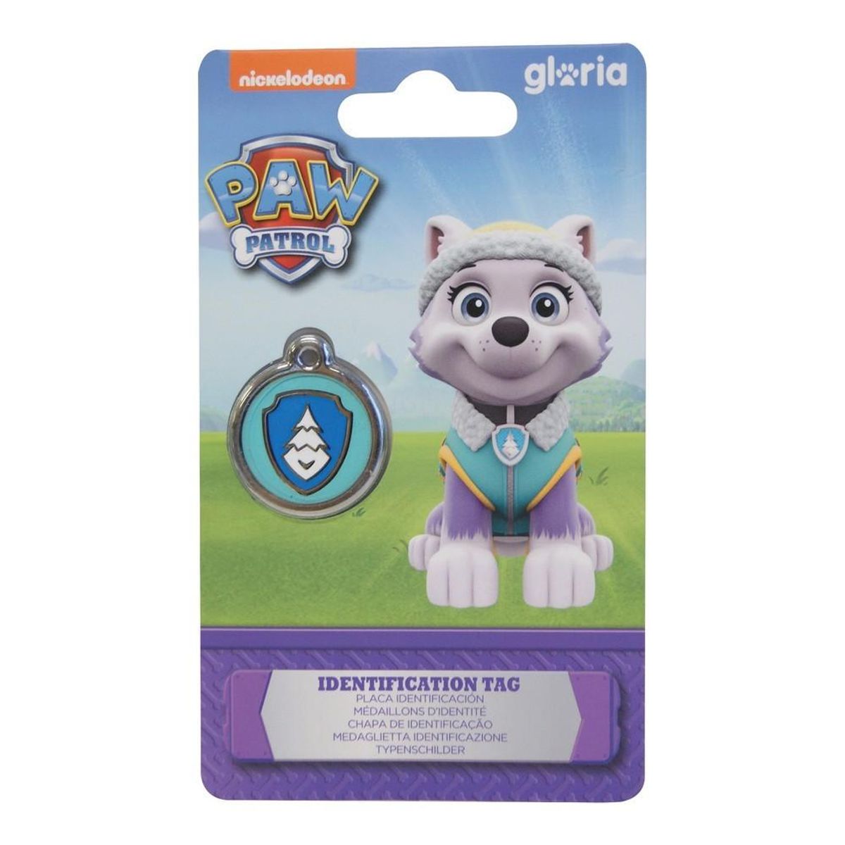 Identifikationsplade til krave The Paw Patrol Everest Størrelse M