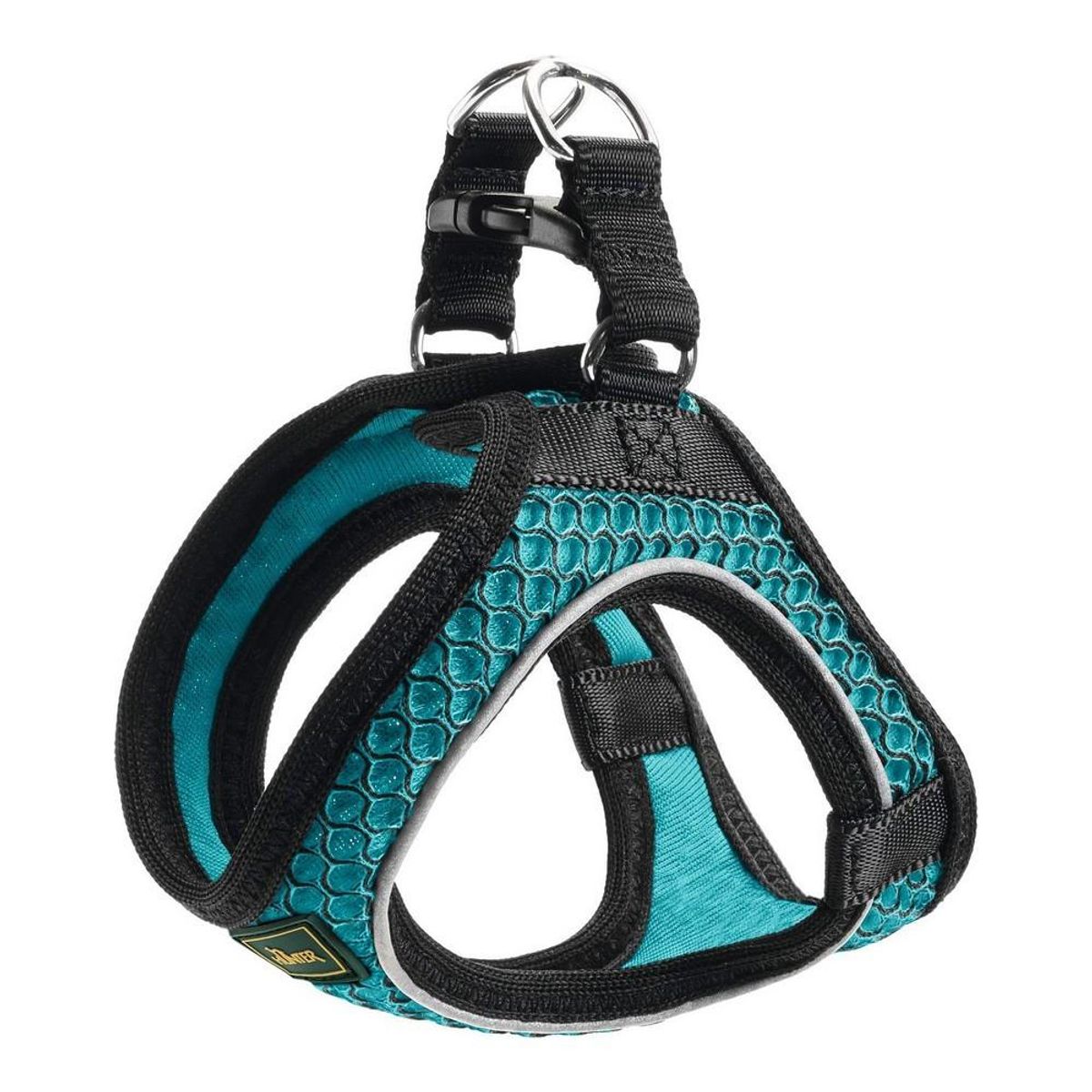 Hundesele Hunter Hilo-Comfort Turkisblå (30-35 cm)