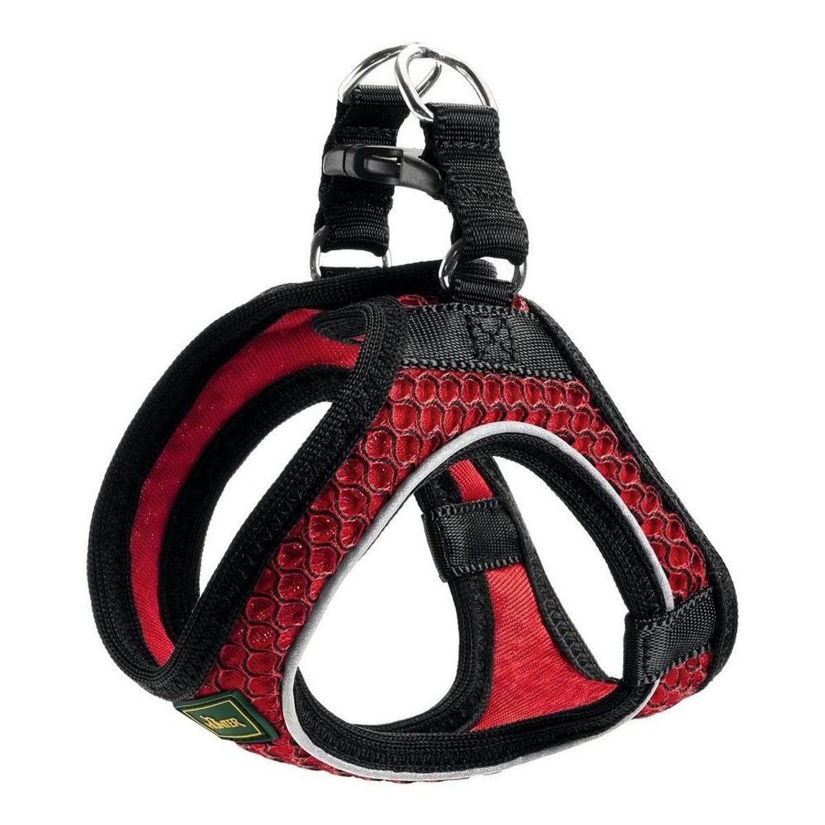 Hundesele Hunter Hilo-Comfort Rød Størrelse M (55-60 cm)