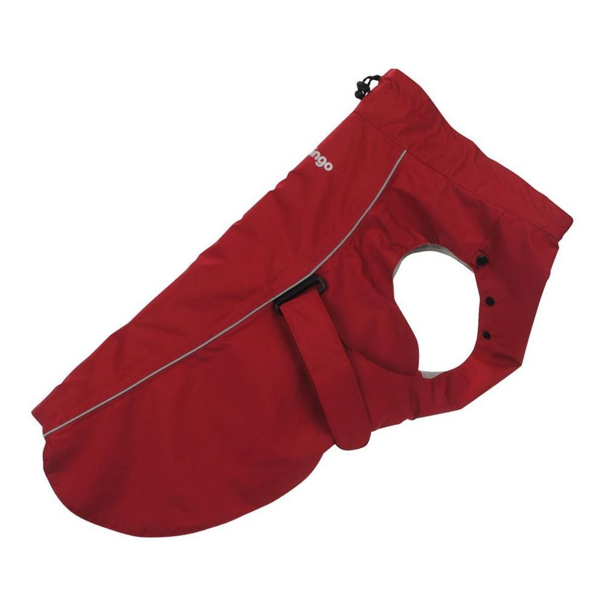 Hund regnfrakke Red Dingo Perfect Fit 45cm Rød