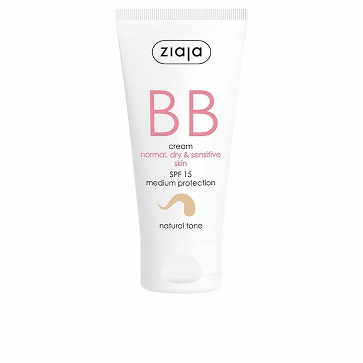 Fugtighedscreme med Farve Ziaja Bb Cream Natur Spf 15 50 ml