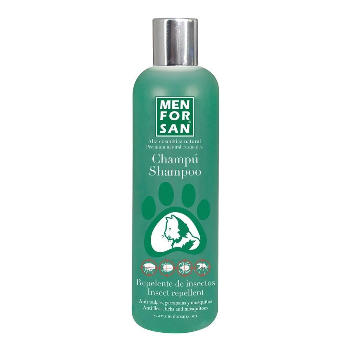 Shampoo Menforsan Insektmiddel Kat 300 ml