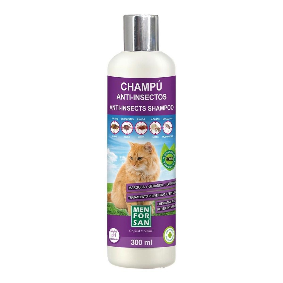 Shampoo Menforsan 300 ml Kat Insektmiddel