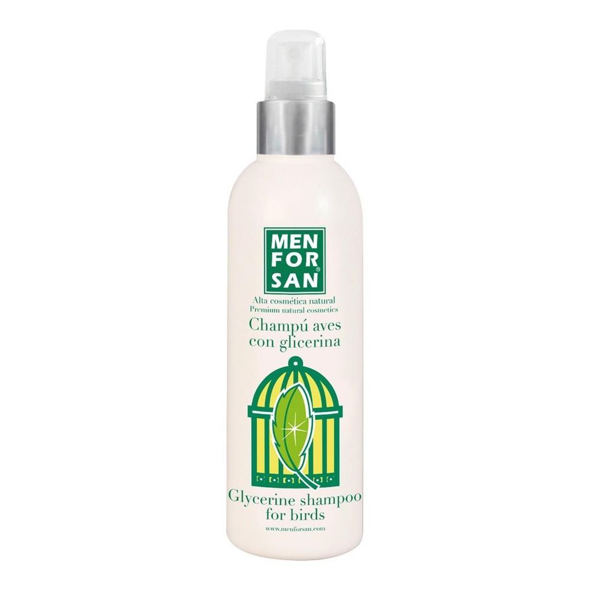 Shampoo Menforsan Glycerin Fugle 125 ml