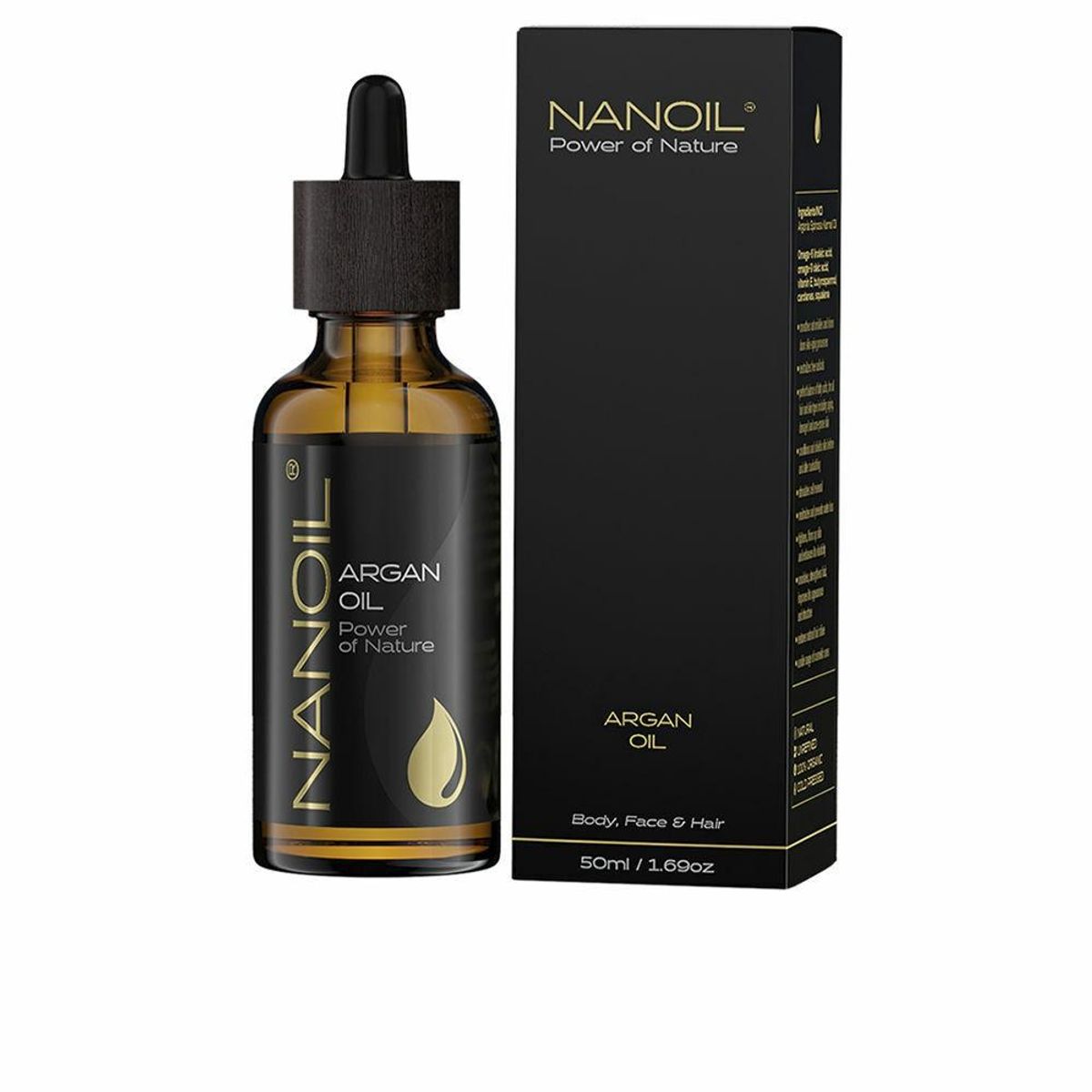 Ansigtsolie Nanoil Power Of Nature Óleo de Argão 50 ml