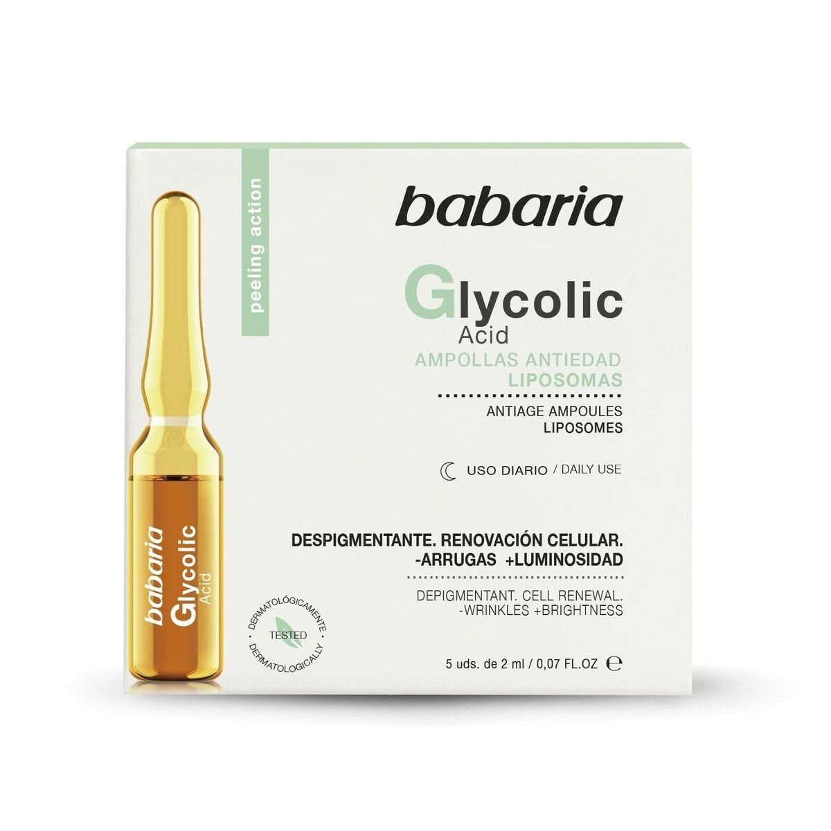 Ampuller Babaria Glycolsyre (5 x 2 ml)