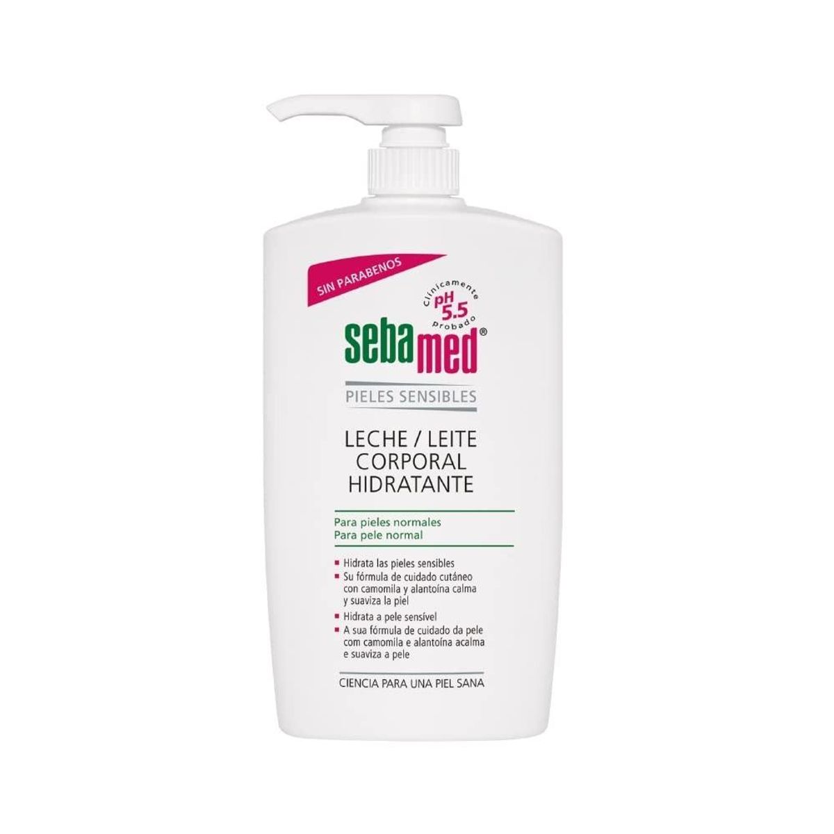 Kropsmælk Sebamed Piel Sensible Følsom hud 750 ml