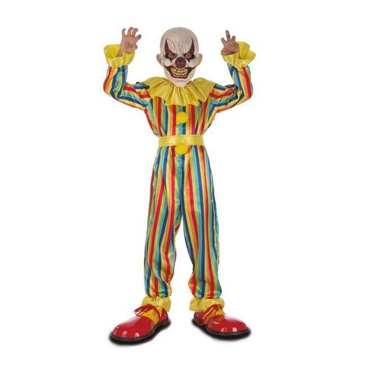 Kostume til børn Prank Clown 5-6 år