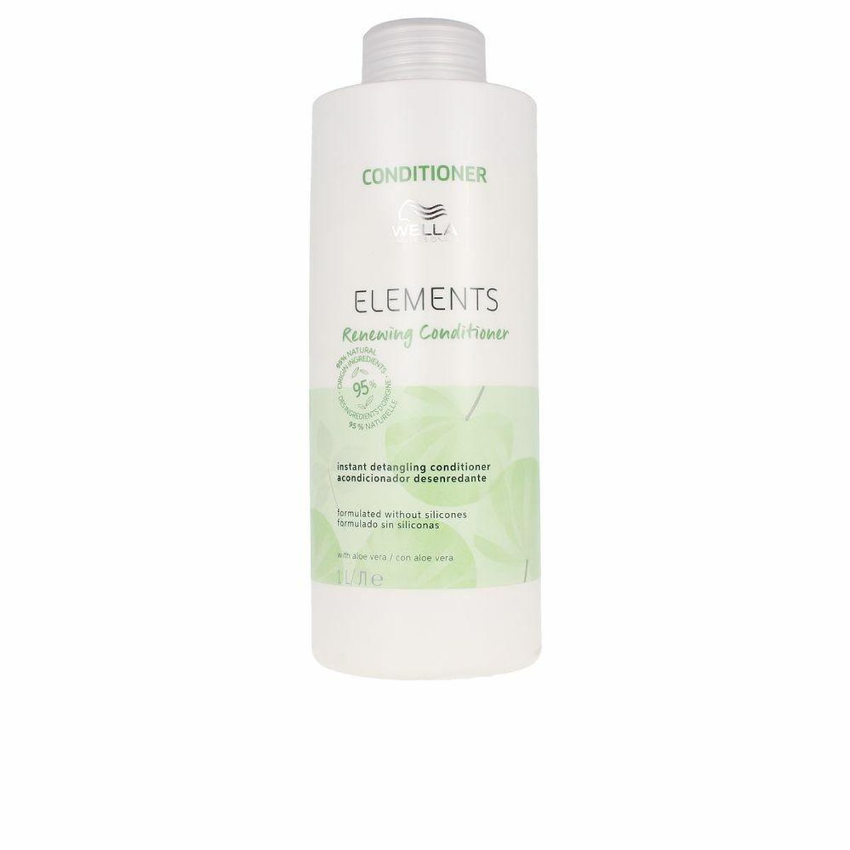 Reparerende Hårbalsam Wella Elements (1000 ml)