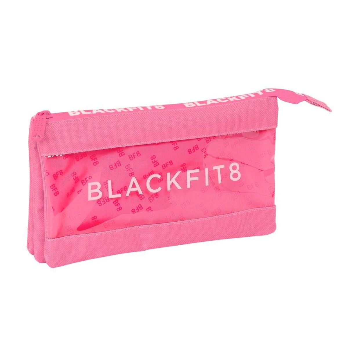 Tredobbelt bæretaske BlackFit8 Glow up Pink (22 x 12 x 3 cm)