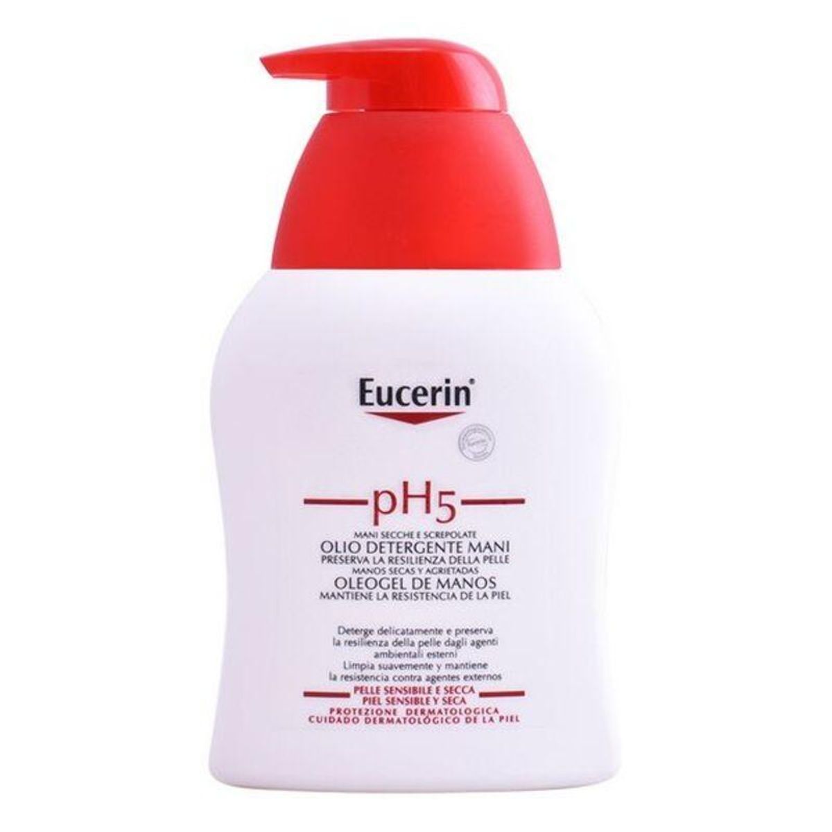 Sabonete de Mãos Líquido com Doseador PH5 Eucerin (250 ml) 250 ml