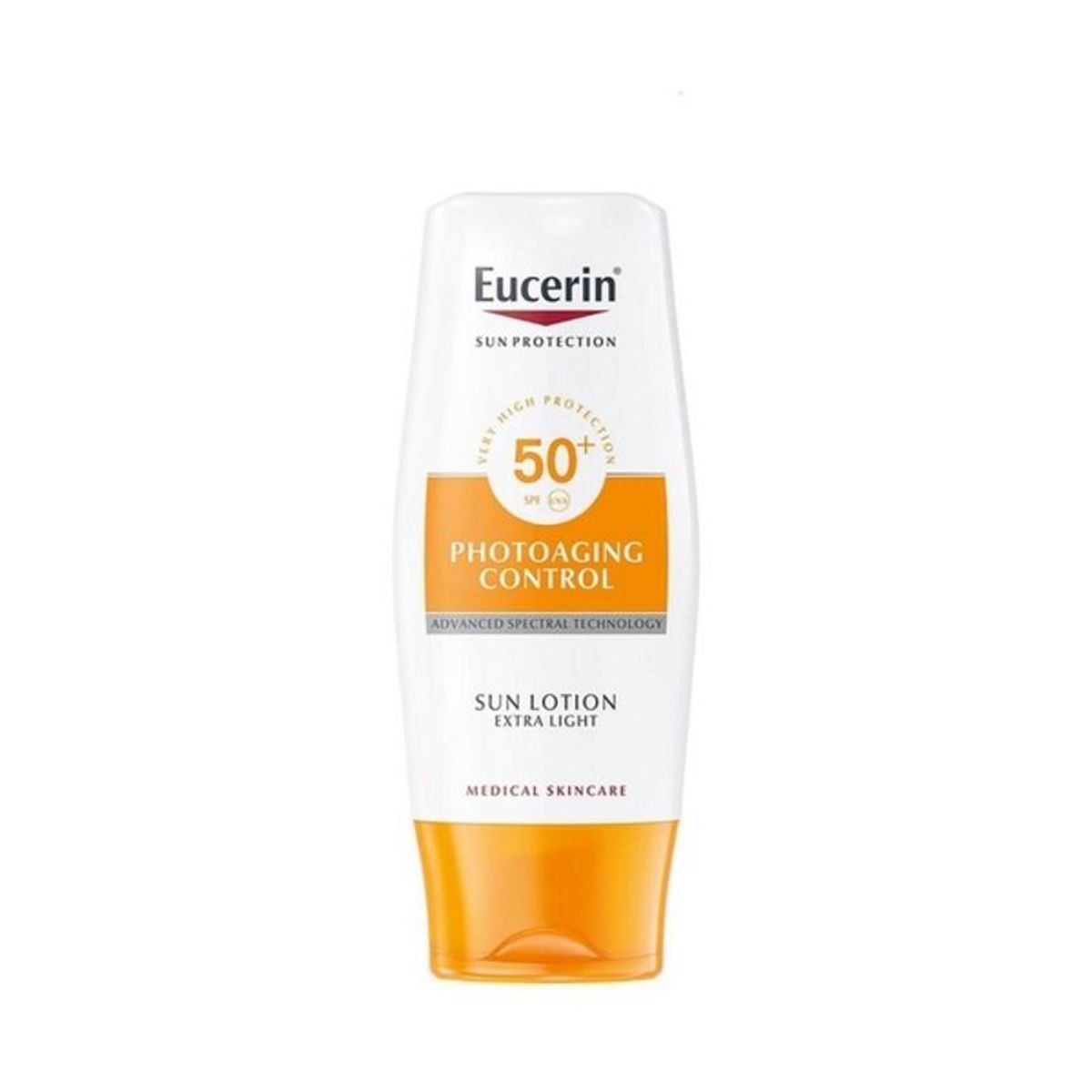 Solcreme Sensitive Protect Eucerin Spf 50 SPF 50+ 400 ml