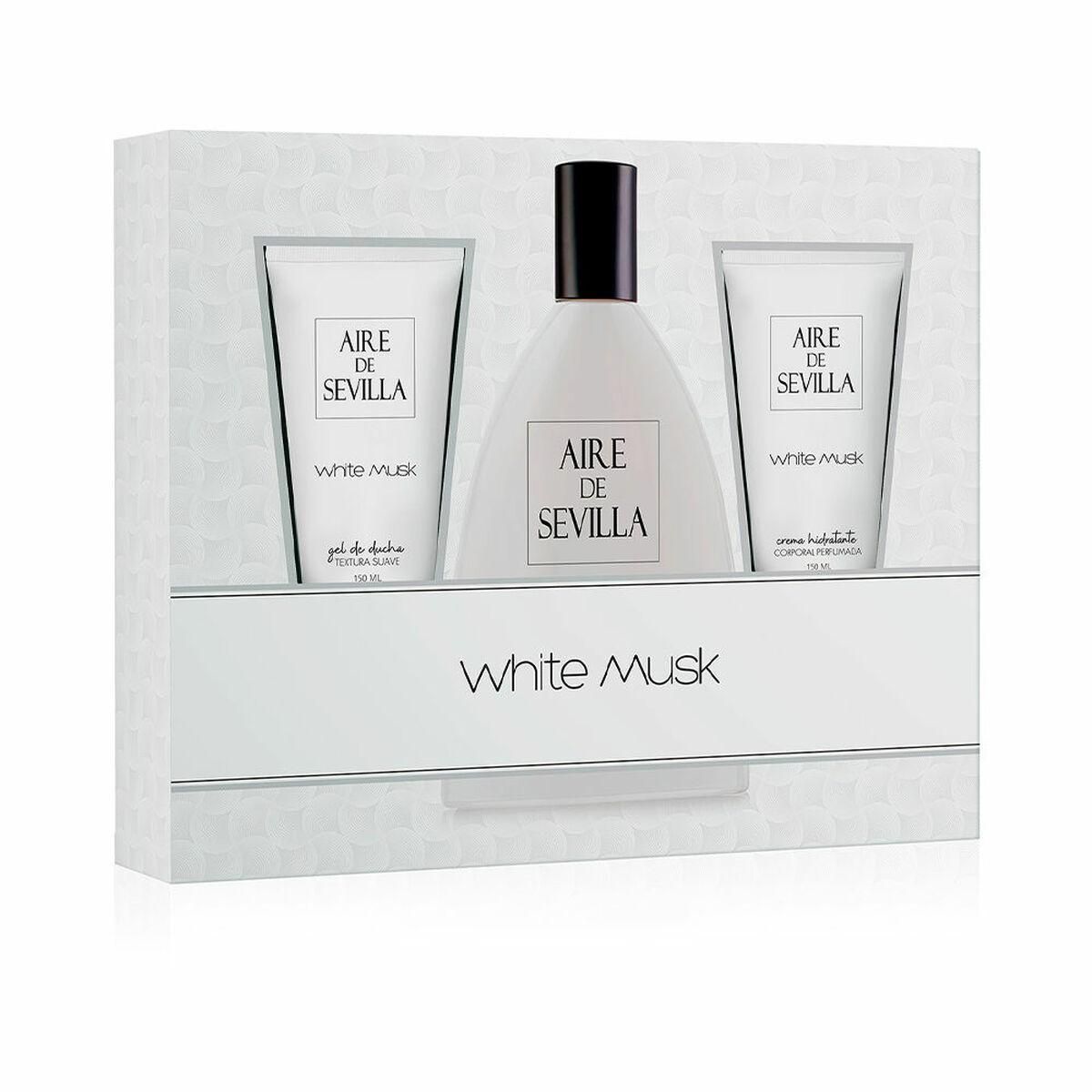 Parfume sæt til kvinder Aire Sevilla White Musk 3 Dele