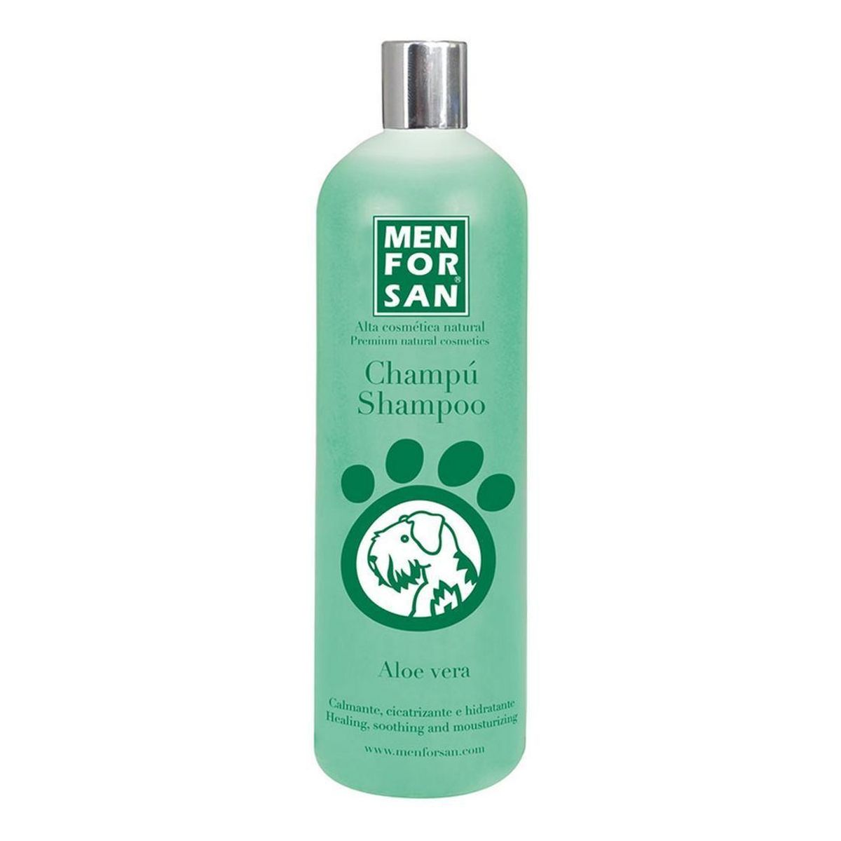 Shampoo til kæledyr Menforsan Hund Aloe Vera 1 L