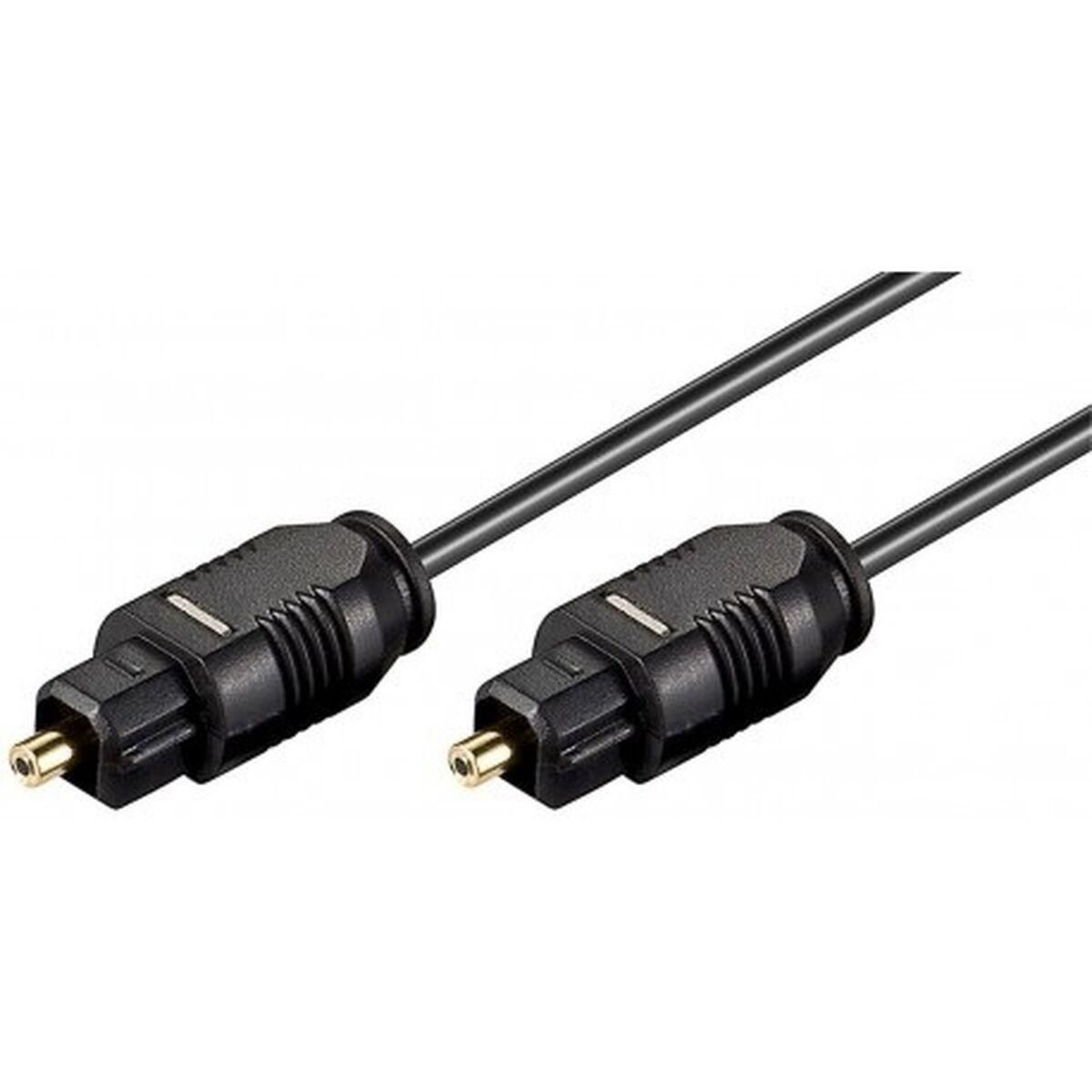 Kabel med optisk fiber Wirboo W504 3 m Sort