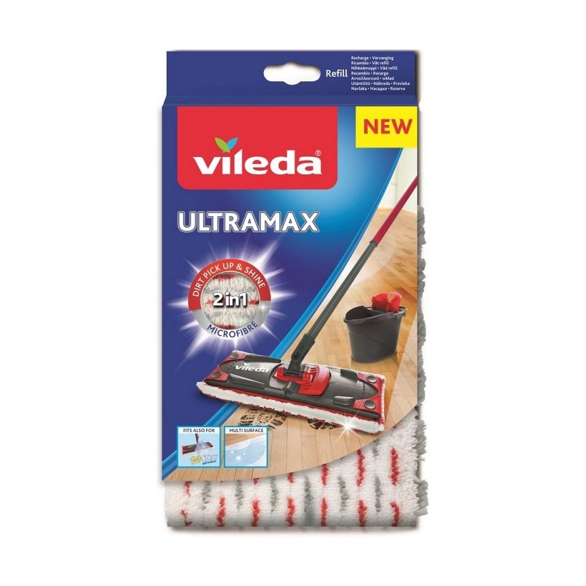 Udskiftning til gulvmopper Vileda Ultramax Mikrofibre