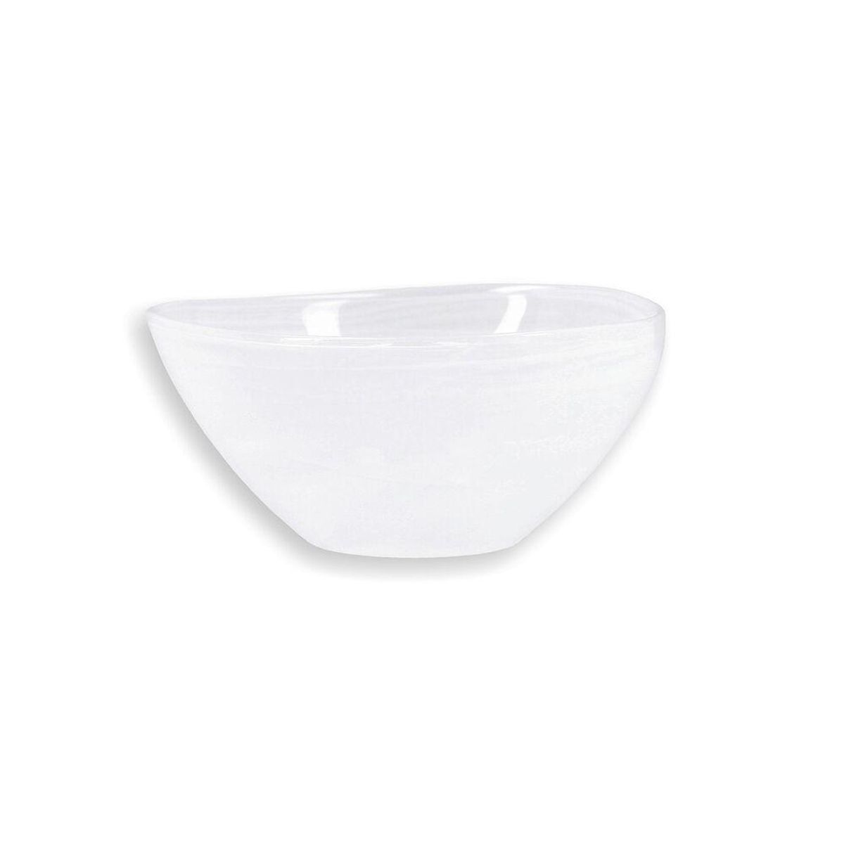 Salatskål Quid Boreal Ø 14 cm Hvid Glas (6 enheder) (Pack 6x)