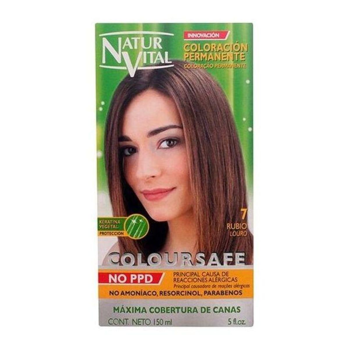 Farve uden Ammoniak Coloursafe Naturaleza y Vida 8414002078080 (150 ml)