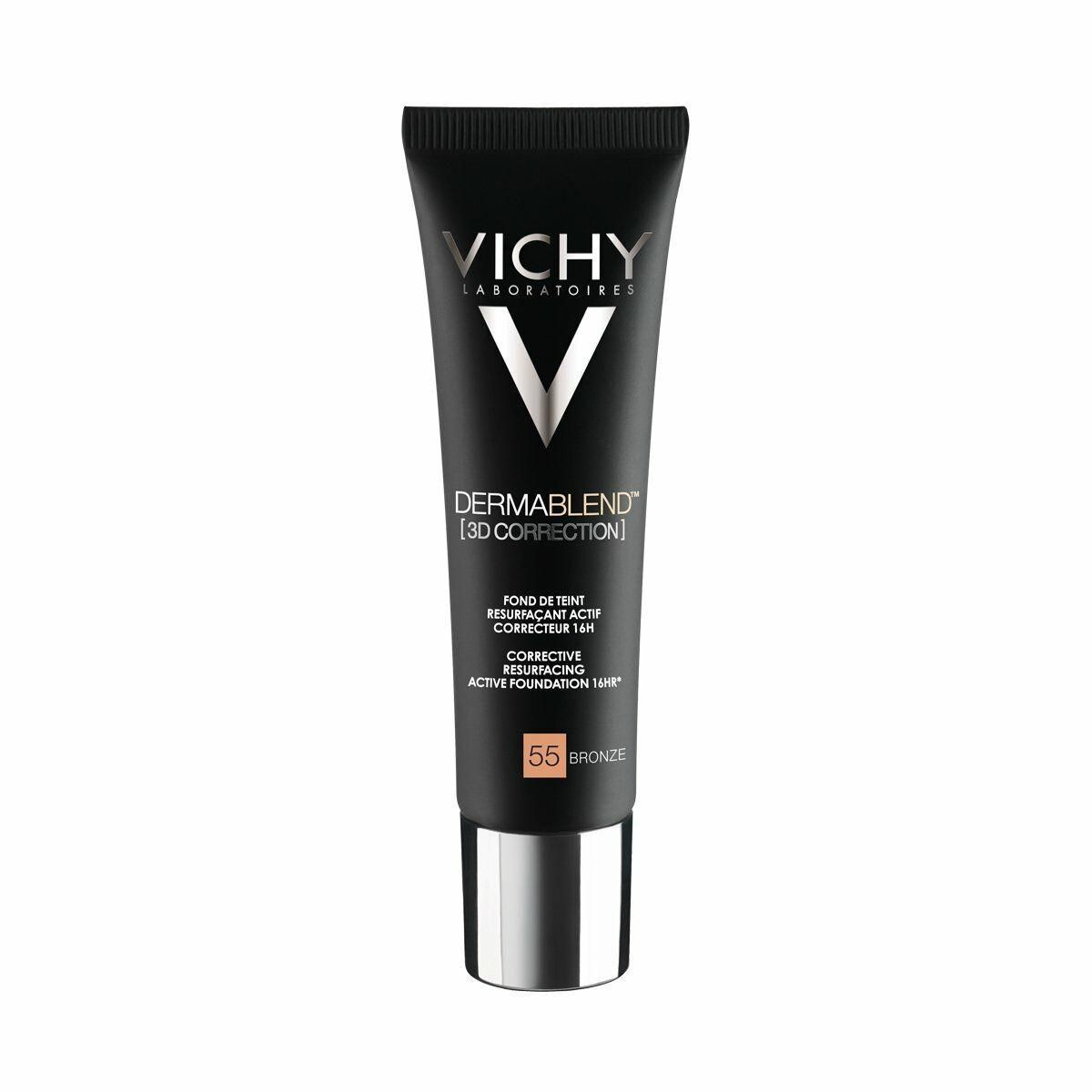 Dækcreme til Ansigtet Vichy Dermablend 3D Correction 55-bronz