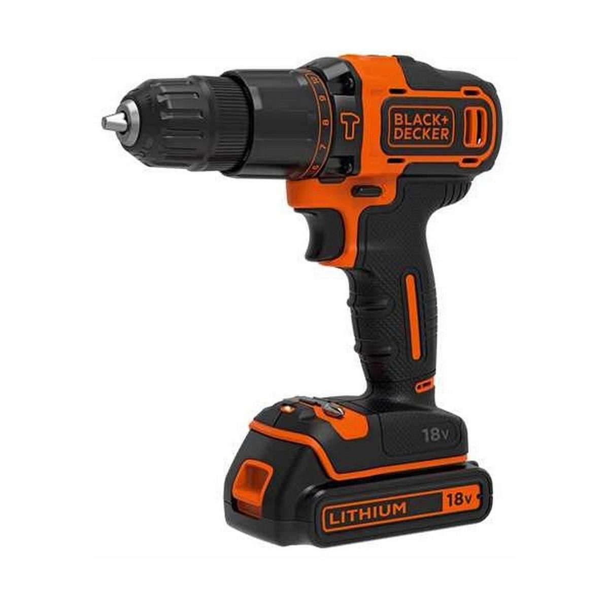 Skruetrækker Black & Decker BDCHD18KB