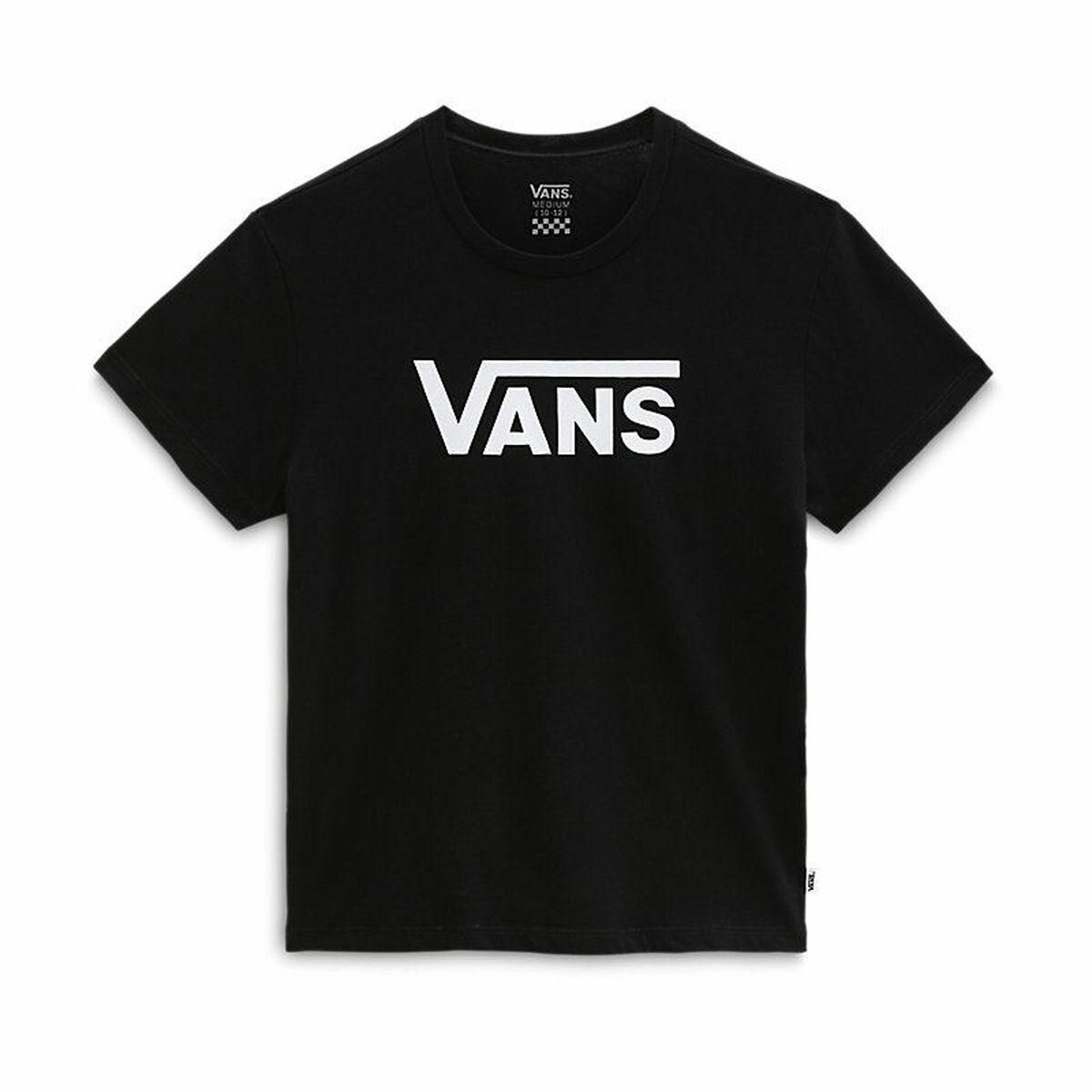 Børne Kortærmet T-shirt Vans Flying V Sort L