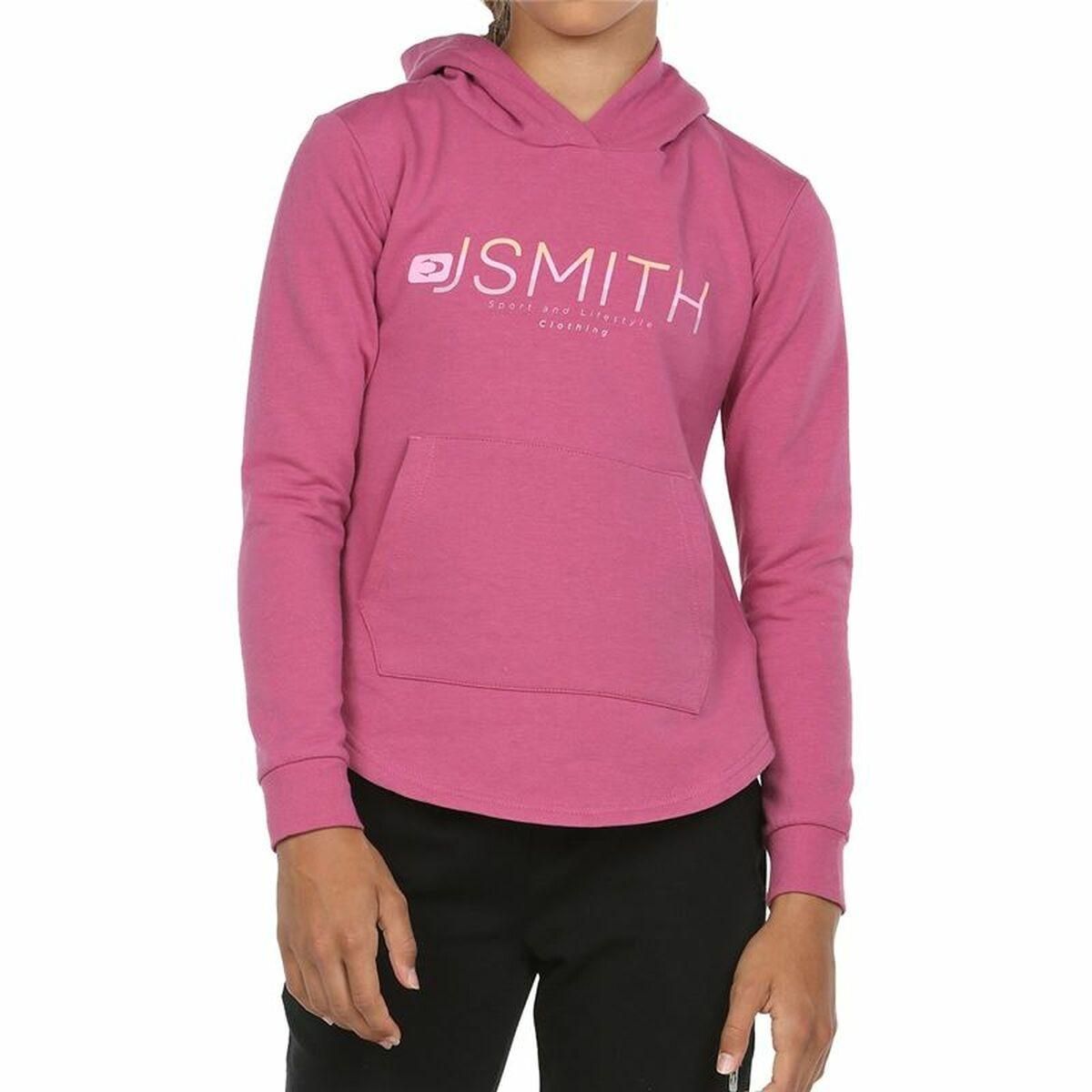 Sweatshirt med hætte til piger John Smith Pink 12 år