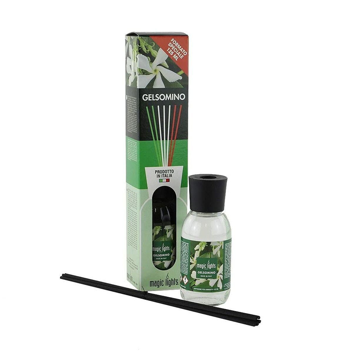 Luftfrisker Magic Lights Mikado Hvide Blomstret (125 ml)