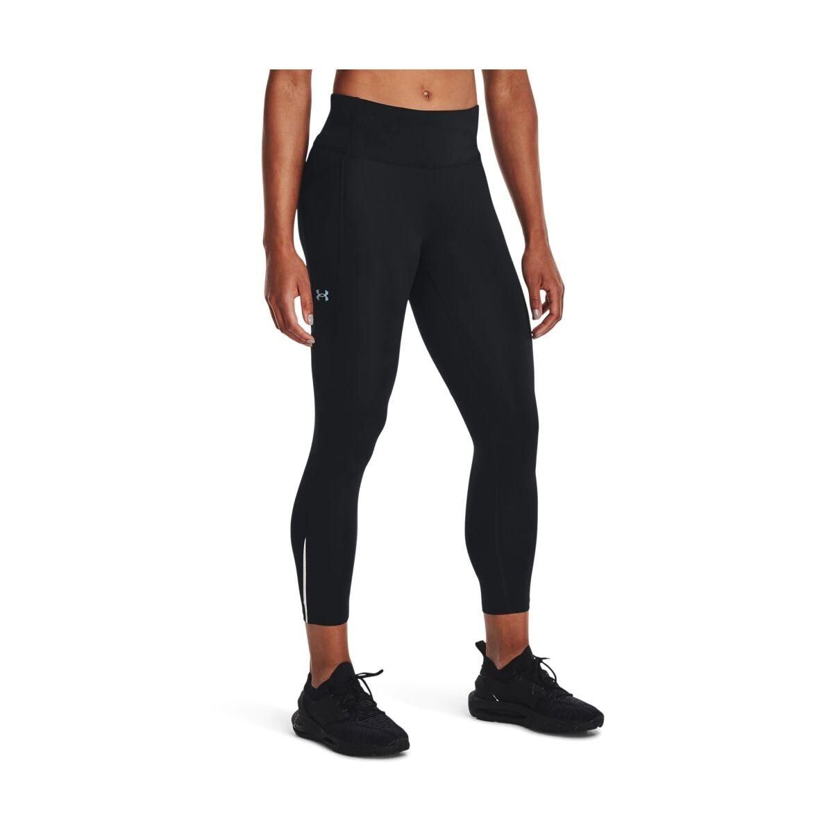 Lange sportsbukser Under Armour Dame Sort XS