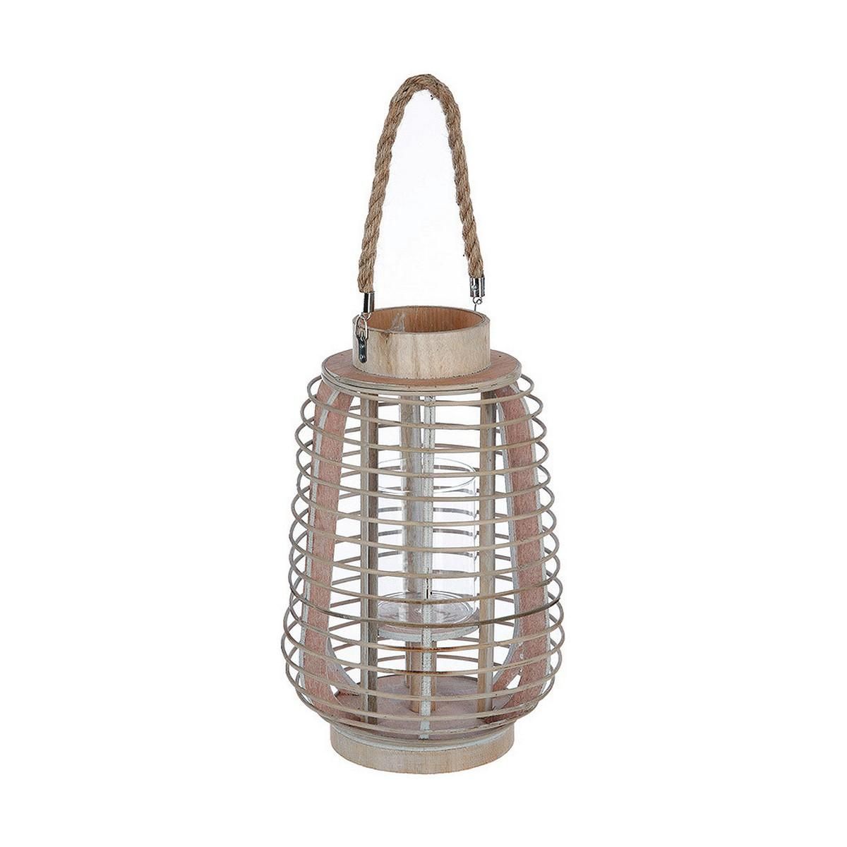 Laantarn Atmosphera Lyseholder Rattan (33 x 22 cm)