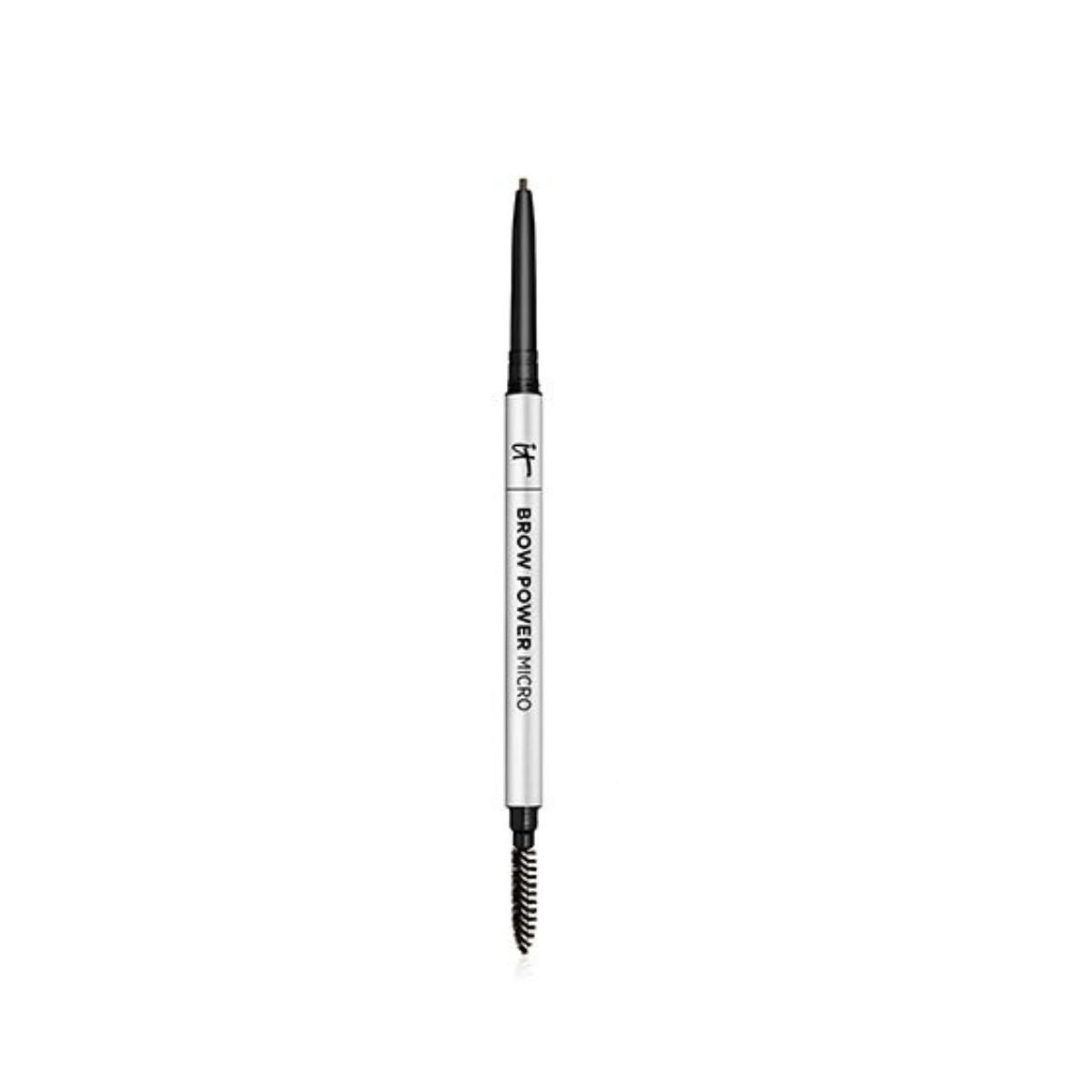 Øjenbrynsblyant It Cosmetics Brow Power Micro Universal Taupe 2-i-1